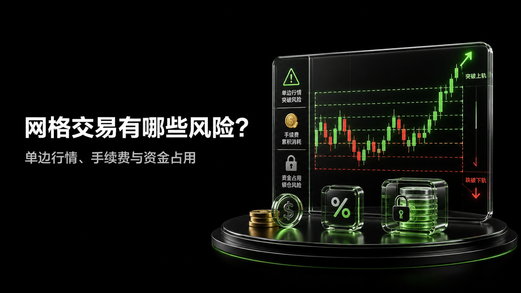 What Are the Risks of Grid Trading? One-Way Markets, Fees, and Capital Lockup